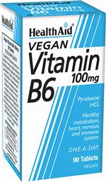 Health Aid B6 Vitamin 100mg 90 ταμπλέτες από το Pharm24