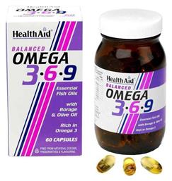 Health Aid Balanced Omega 3 6 9 60 μαλακές κάψουλες