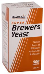 Health Aid Brewers Yeast 500 ταμπλέτες από το Pharm24