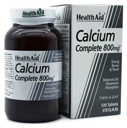 Health Aid Calcium Complete 800mg 120 ταμπλέτες από το Pharm24