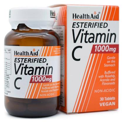 Health Aid Esterified Vitamin C Βιταμίνη 1000mg 30 x 1 ταμπλέτες 30τμχ