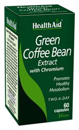 Health Aid Green Coffee Bean with Chronium 60 x 1 κάψουλες