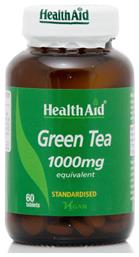 Health Aid Green Tea 1000mg 60 x 1 ταμπλέτες