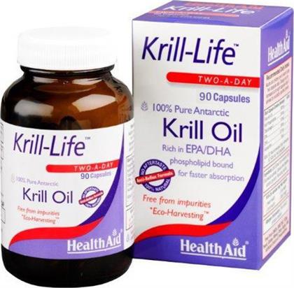 Health Aid Krill Life Two A Day Krill Oil Κατάλληλο για Παιδιά 90 κάψουλες από το Pharm24