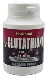 Health Aid L-glutathione 250mg 60 Ταμπλέτες