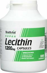 Health Aid Lecithin Συμπλήρωμα Διατροφής με Λεκιθίνη 1200mg 100 κάψουλες από το Pharm24