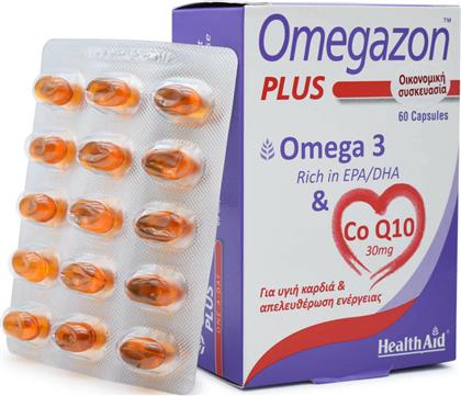 Health Aid Omegazon Plus Ιχθυέλαιο 60 κάψουλες από το Pharm24