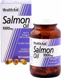 Health Aid Salmon Oil Ιχθυέλαιο Κατάλληλο για Παιδιά 1000mg 60 μαλακές κάψουλες από το Pharm24