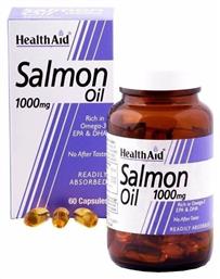 Health Aid Salmon Oil Ιχθυέλαιο 1000mg 60 μαλακές κάψουλες από το Pharm24