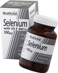 Health Aid Selenium 100mg & Vitamin E 30 κάψουλες από το Pharm24