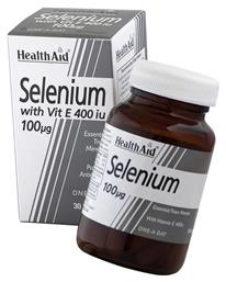 Health Aid Selenium & Vitamin E 100mg 30 κάψουλες από το Pharm24