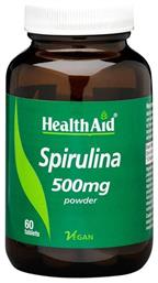 Health Aid Spirulina 500mg 60 ταμπλέτες από το Pharm24