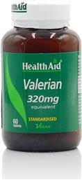 Health Aid Valerian 320mg 60 ταμπλέτες