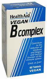 Health Aid Vegan B-Complex Βιταμίνη 60 ταμπλέτες