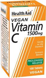 Health Aid Vitamin C 1500mg Prolonged Release 30 ταμπλέτες από το Pharm24