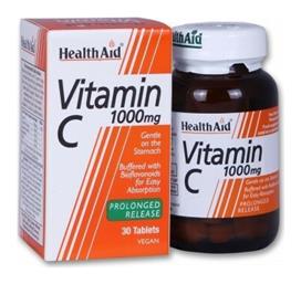 Health Aid Vitamin C Bioflavonoids 30 tabs Βιταμίνη 1000mg 30 x 1 ταμπλέτες