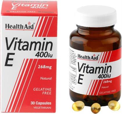 Health Aid Vitamin E 400IU 30 φυτικές κάψουλες από το Pharm24