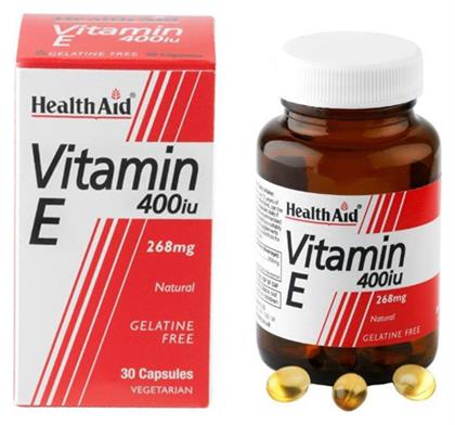Health Aid Vitamin E Βιταμίνη 400iu 268mg