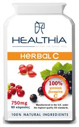 Healthia Herbal-C 750mg Βιταμίνη 750mg 60 κάψουλες από το Pharm24