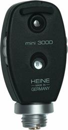 Heine Mini 3000 2.5 V Οφθαλμοσκόπιο Κεφαλή Black