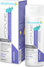 Helenvita Atopure Emulsion για Ατοπικό Δέρμα 200ml