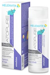 Helenvita Atopure Emulsion Κρέμα για Ενυδάτωση 200ml