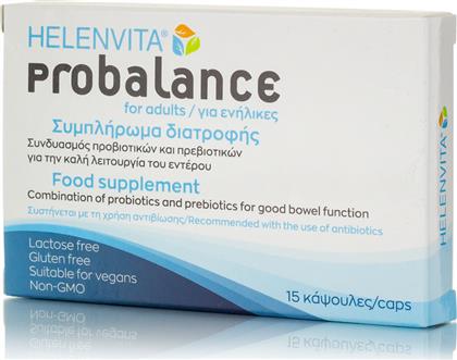 Helenvita Probalance με Προβιοτικά και Πρεβιοτικά 15 κάψουλες από το Pharm24