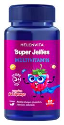 Helenvita Super Jellies Multivitamin Πολυβιταμίνη Βατόμουρο 60 ζελεδάκια