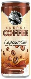 Hell Coffee Energy Drink Cappuccino με Ανθρακικό 250ml