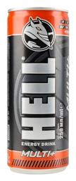 Hell Multivitamin Κουτί Energy Drink με Ανθρακικό 250ml