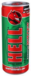 Hell Strong Energy Drink Watermelon με Ανθρακικό 250ml