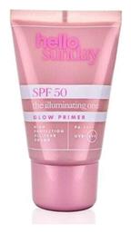 Hello Sunday Hello Sunday The Illuminating Primer Προσώπου σε Κρεμώδη Μορφή με 50SPF 50ml