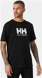 Helly Hansen Heh Ανδρικό T-shirt Κοντομάνικο Μαύρο από το Modivo