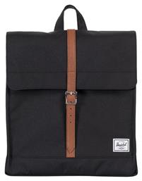 Herschel Supply Co City Mid-Volume Υφασμάτινο Σακίδιο Πλάτης Μαύρο 14lt