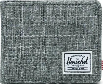 Herschel Supply Co Roy Ανδρικό Πορτοφόλι με RFID Γκρι από το Zakcret Sports