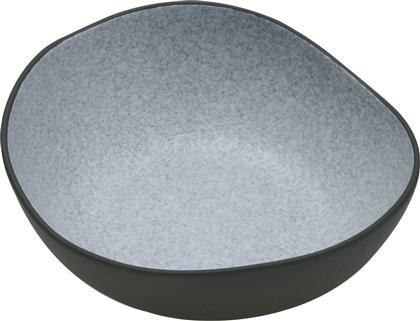 HFA Iron Granite Πιάτο Βαθύ από Πορσελάνη Γκρι με Διάμετρο 18.7cm από το Plus4u