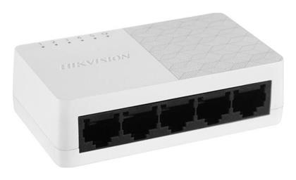 Hikvision DS-3E0105D-O Unmanaged L2 Switch με 5 Θύρες Ethernet