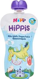 Hipp Hippis με Γεύση Μήλο-Αχλάδι-Dragon Fruit-Φραγκοστάφυλο Χωρίς Ζάχαρη 100gr για 12+ μηνών από το Pharm24