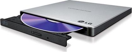 Hitachi-LG Data Storage Εξωτερικός Οδηγός Εγγραφής/Ανάγνωσης CD/DVD για Desktop / Laptop Ασημί από το Public