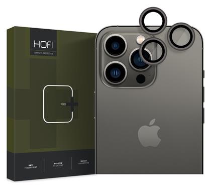 Hofi Προστασία Κάμερας Tempered Glass Μαύρο για το iPhone 15 Pro / 15 Pro Max