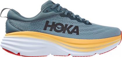 Hoka Bondi 8 Ανδρικά Αθλητικά Παπούτσια Running Μπλε από το Modivo