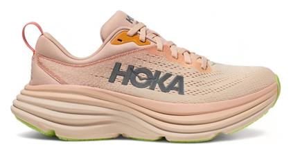 Hoka Bondi 8 Γυναικεία Αθλητικά Παπούτσια Running Cream / Vanilla από το MybrandShoes