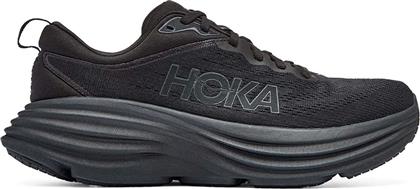 Hoka Bondi 8 Γυναικεία Αθλητικά Παπούτσια Running Μαύρα