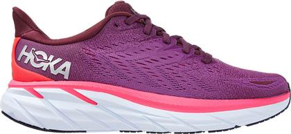 Hoka Clifton 8 Γυναικεία Αθλητικά Παπούτσια Running Ροζ