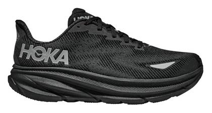 Hoka Clifton 9 Ανδρικά Αθλητικά Παπούτσια Running Αδιάβροχα με Μεμβράνη Gore-Tex Μαύρα