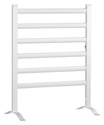 HomCom Ηλεκτρική Πετσετοκρεμάστρα 140W 90x69cm Λευκή