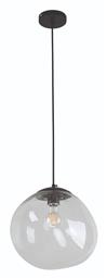Home Lighting Ronda Κρεμαστό Φωτιστικό Διάφανο 30x30x200εκ.