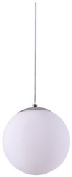 Home Lighting Se1125 1 Op Alessia Pendant Opal Κρεμαστό Φωτιστικό Λευκό 25x150x25εκ. από το Designdrops