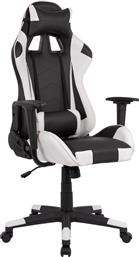 HomeMarkt HM1137.04 Καρέκλα Gaming Δερματίνης Λευκή από το Designdrops