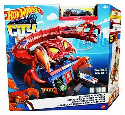 Hot Wheels City Scorpion Flex Attack για 4+ Ετών